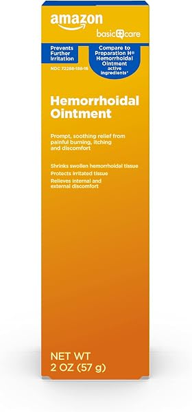Amazon Basic Care Hemorrhoidal Ointment