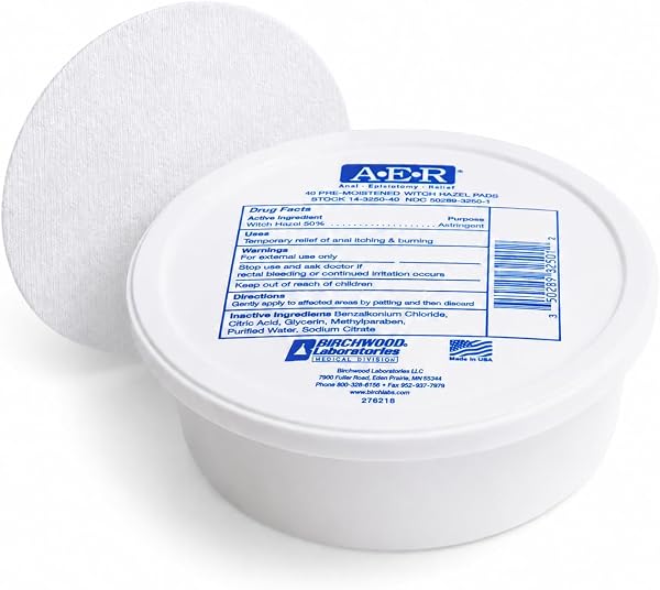 Birchwood A-E-R Medicated Witch Hazel Pads