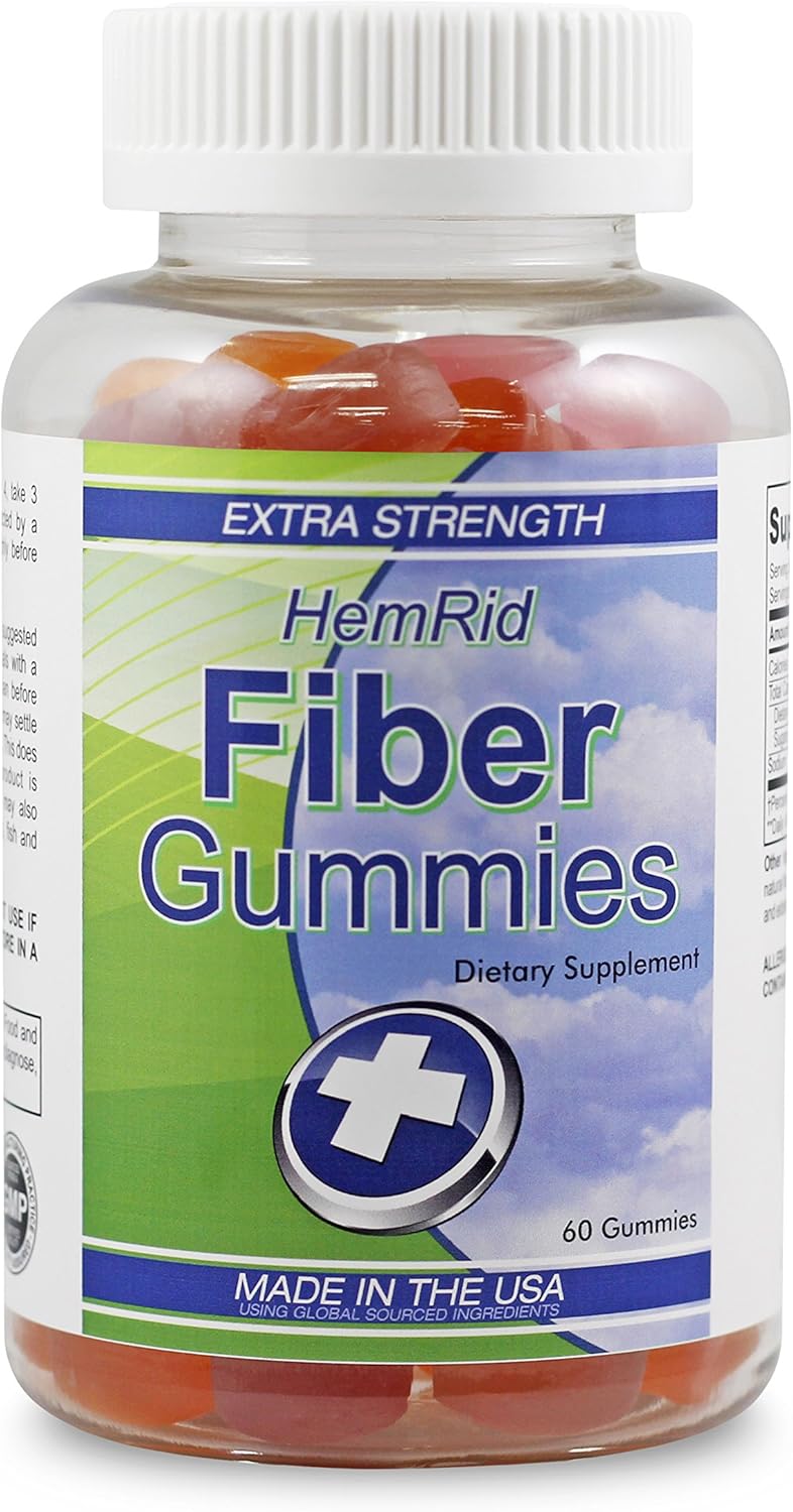HemRid Fiber Gummies for Hemorrhoids