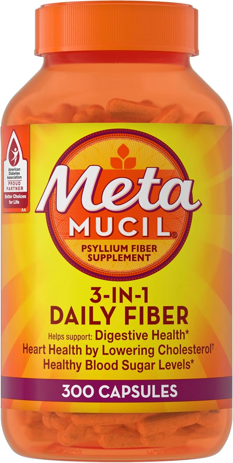 Metamucil Psyllium Husk Fiber Supplement