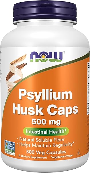 NOW Foods Psyllium Husk Capsules