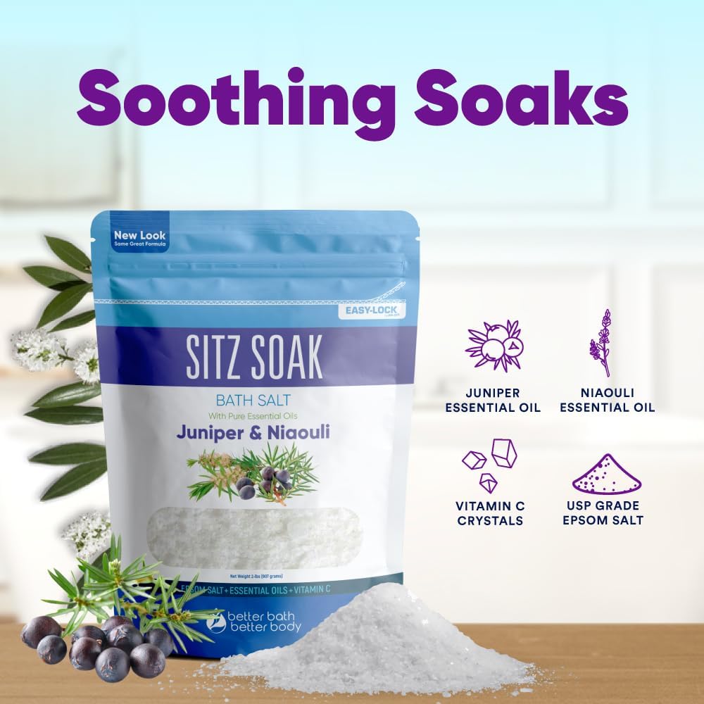 Sitz Bath Soak with Epsom Salt & Essential Oils